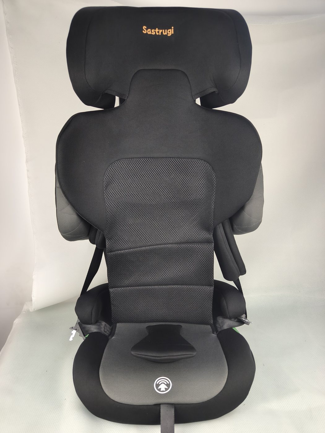 Dark grey — rear of backrest