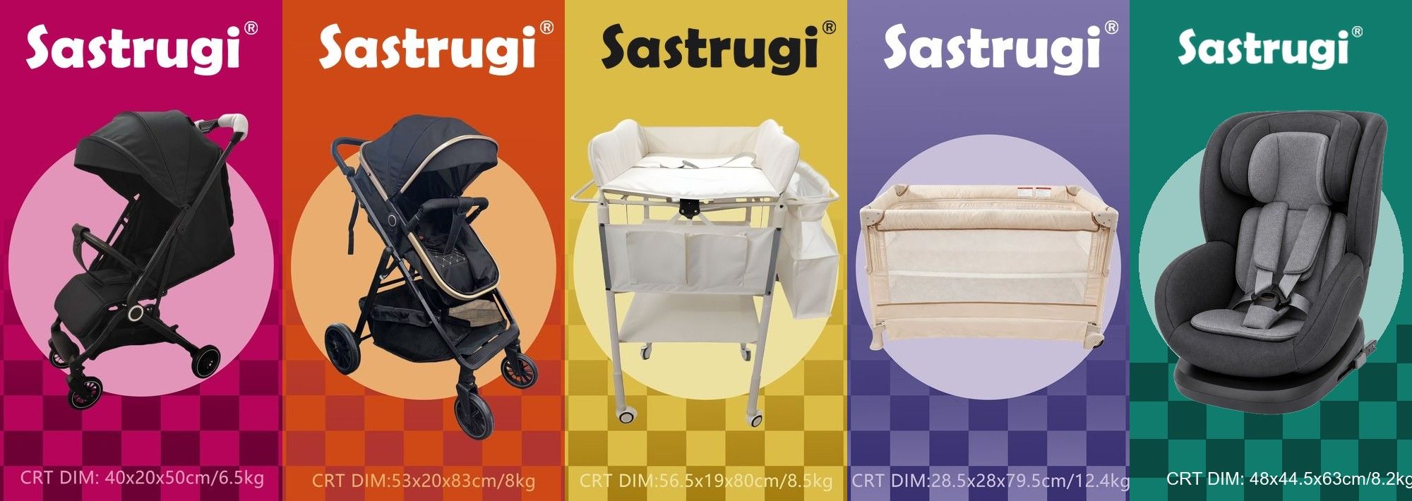 Sastrugi® 五款主推产品;外箱数据仅标注在有据可查的型号上