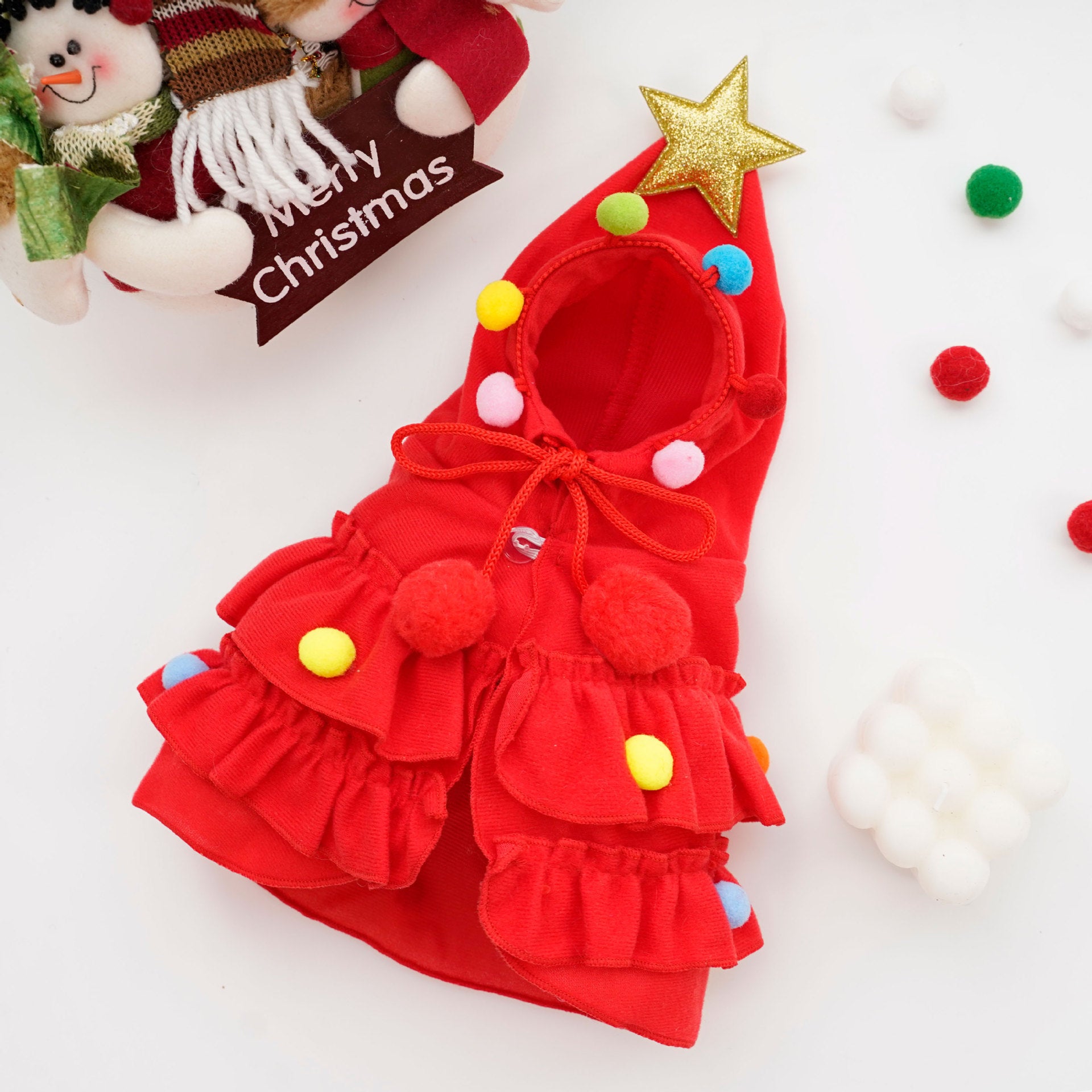 In Stock Autumn Winter Christmas Pet Clothes Cat Dog Clothes Pet Apparel Dog Clothes Pet Christmas -Customizable-Direct from the factory