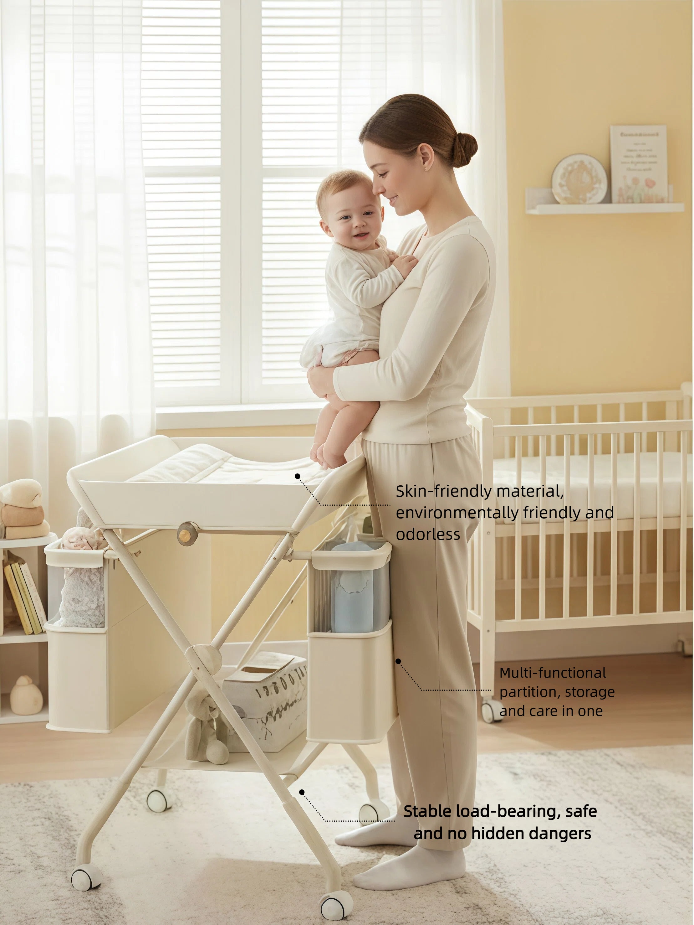 Diaper table -Customizable-Direct from the factory