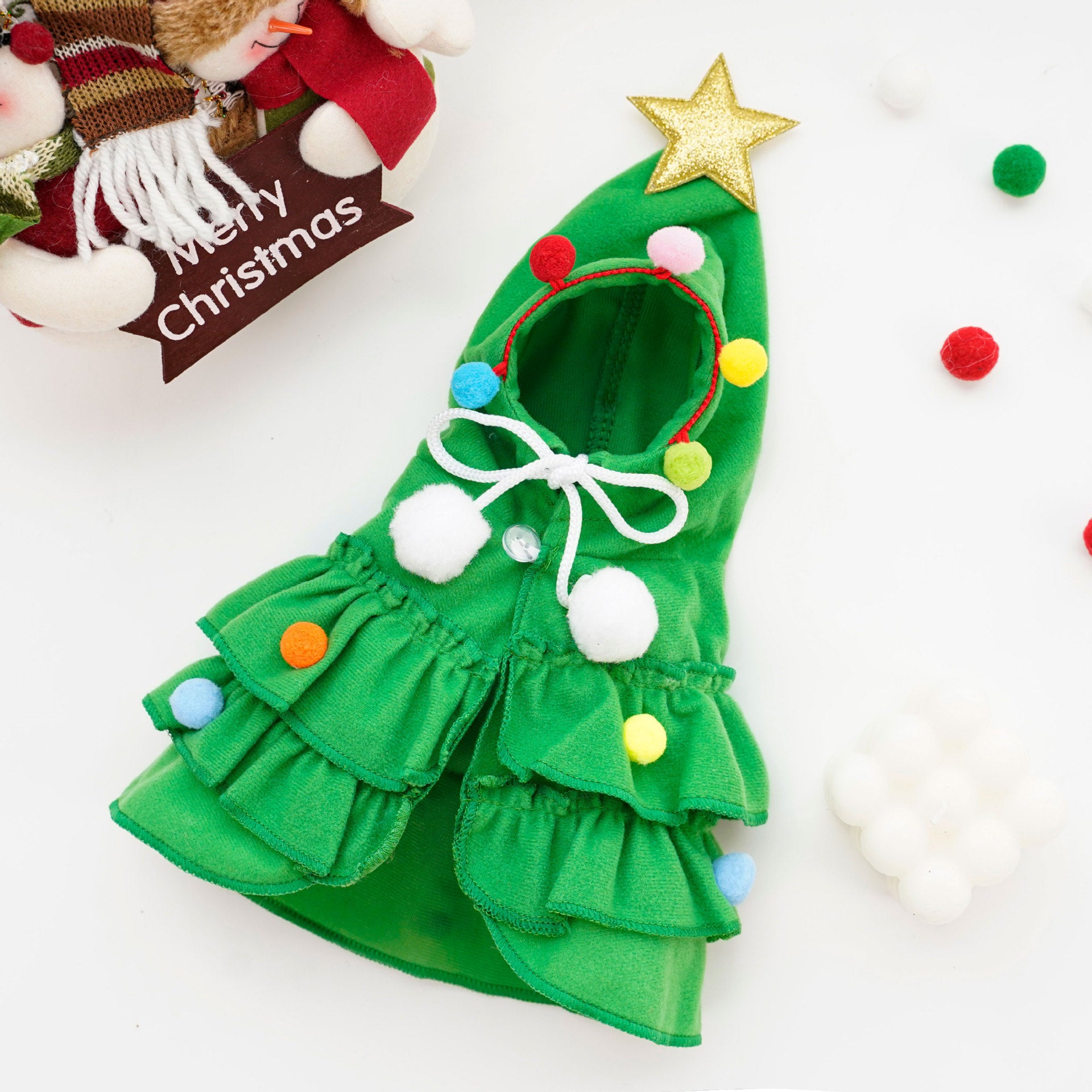 In Stock Autumn Winter Christmas Pet Clothes Cat Dog Clothes Pet Apparel Dog Clothes Pet Christmas -Customizable-Direct from the factory