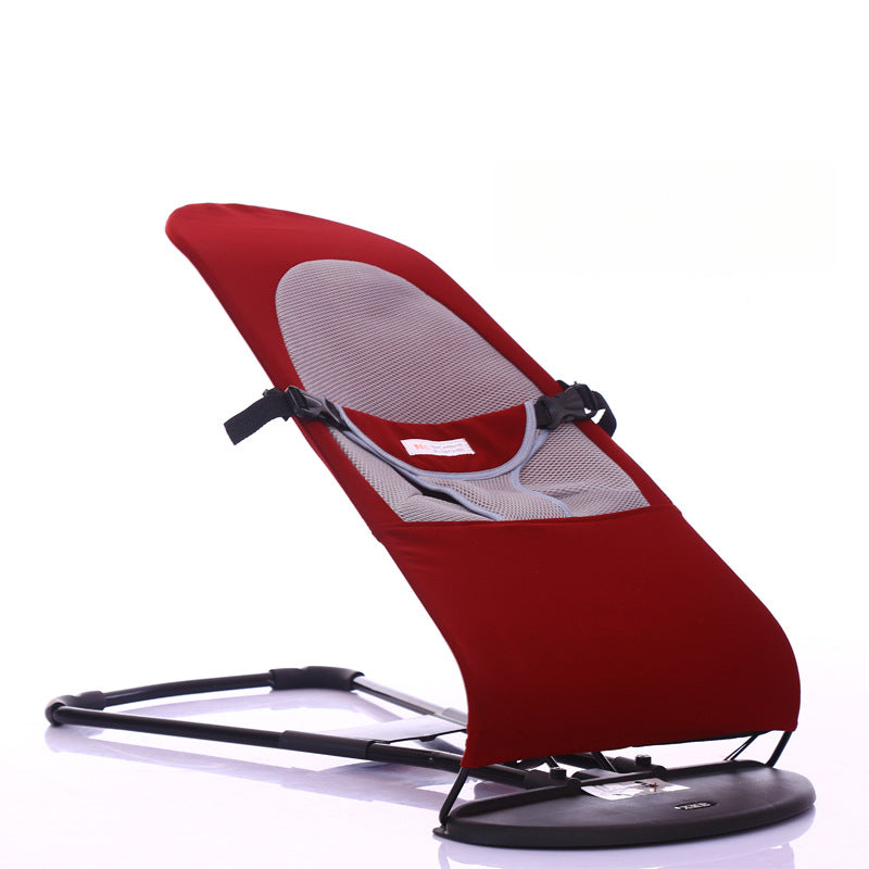 Rocking Chair Baby Soothing Foldable Recliner Cradle Baby Sleep Aid Rocking Bed Infant Comfort Rocking Chair Factory