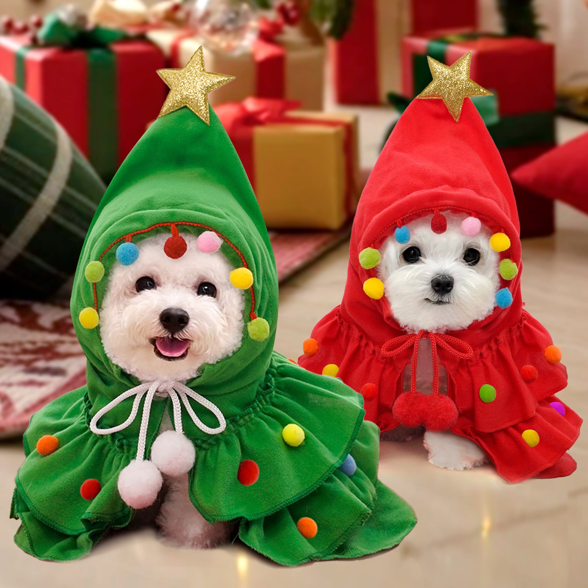 In Stock Autumn Winter Christmas Pet Clothes Cat Dog Clothes Pet Apparel Dog Clothes Pet Christmas -Customizable-Direct from the factory
