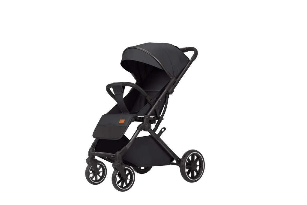 Lightweight foldable baby stroller, can be used for sitting and lying down, a magical tool for taking the baby out, four-wheel shock-absorbing baby stroller