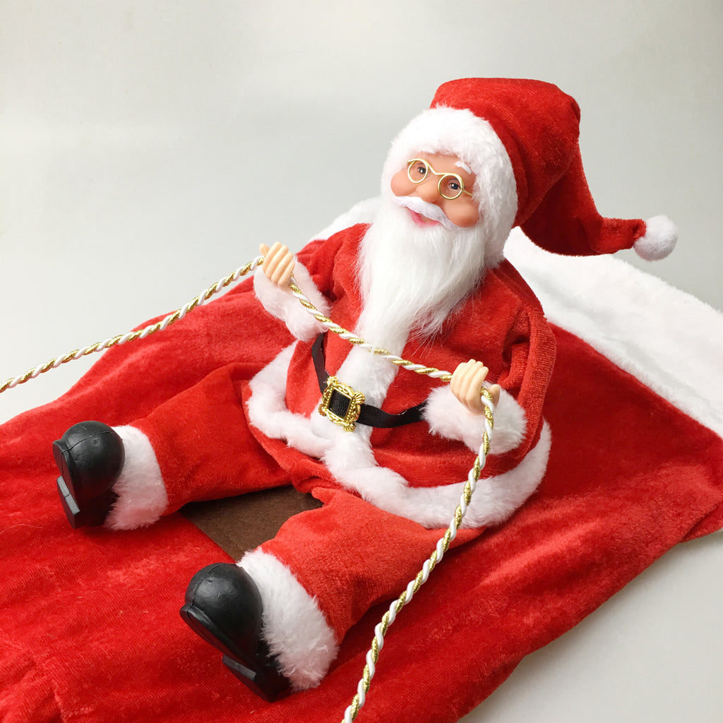 Pet Dog Christmas Costume Santa Claus Riding Outfit Christmas Pet Clothes Reindeer Riding Outfit Pet Christmas Supplies