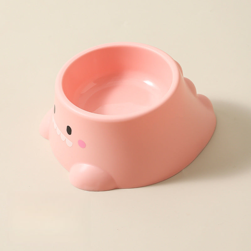 Cute dinosaur-shaped pet bowl-Customizable-Direct from the factory