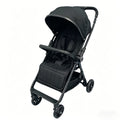 Foldable Lightweight Baby Stroller, Adjustable Canopy, Reclining Seat, Large Storage, Compact Travel Stroller for Airplane, Infa