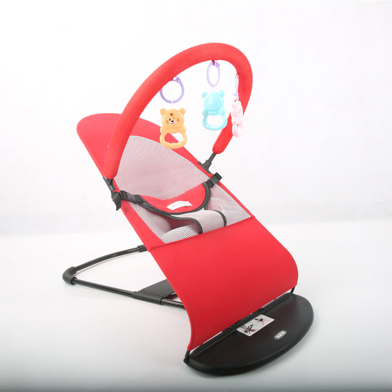 Rocking Chair Baby Soothing Foldable Recliner Cradle Baby Sleep Aid Rocking Bed Infant Comfort Rocking Chair Factory