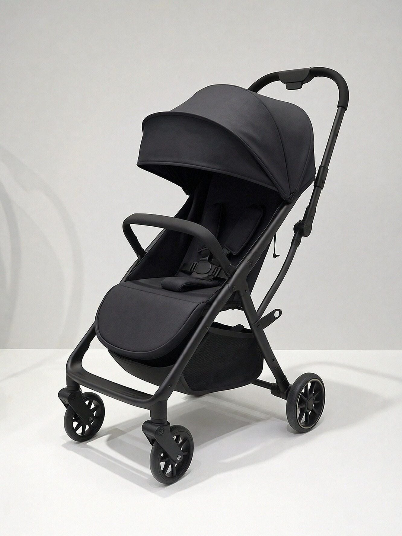 Baby Stroller, Convertible to Sitting and Lying, Lightweight Foldable Portable Baby Umbrella Stroller, Four-Wheel Baby Pushchair
