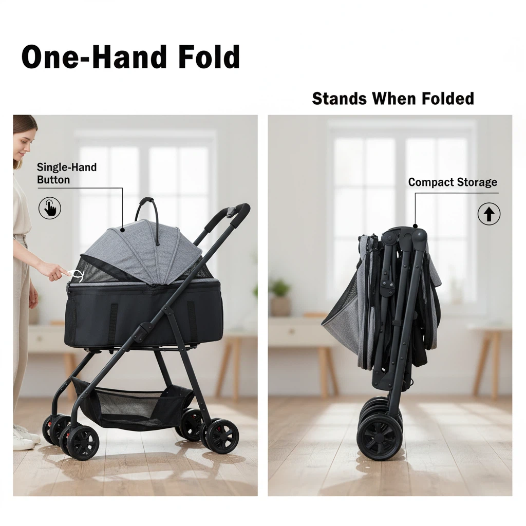 Pet cart  High landscape design + silent wheels, strong load capacity, sufficient space, sun protection, breathable, good quality travel for pets.