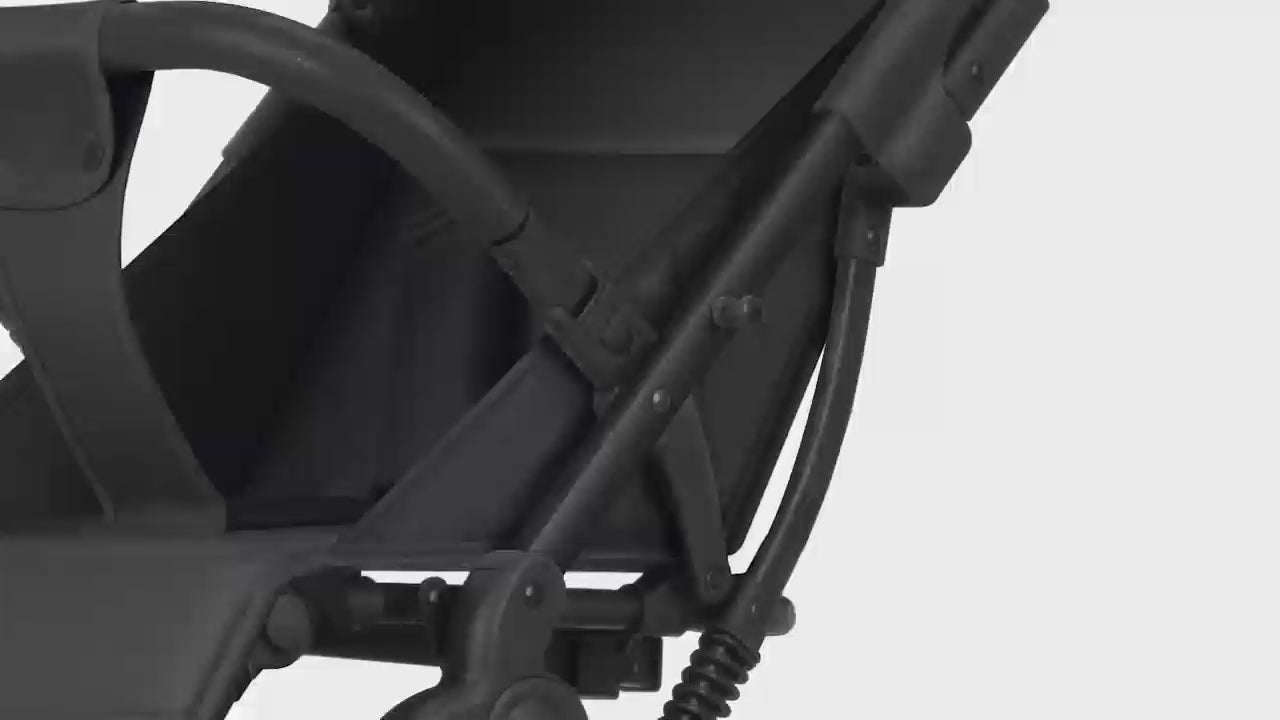Lightweight foldable baby stroller, can be used for sitting and lying down, a magical tool for taking the baby out, four-wheel shock-absorbing baby stroller